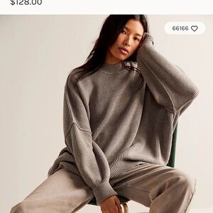 Free People easy street pullover Sweater